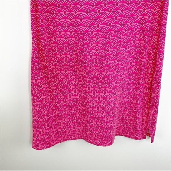Vineyard Vines Size S Pink Whale Tail Print T-Shirt Dress NWOT - Picture 5 of 12